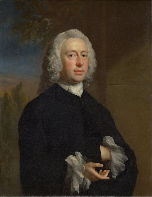 An Unknown Man in Black, 1735, Joseph Highmore