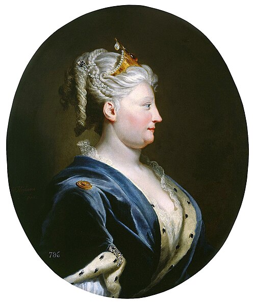 Queen Caroline of Ansbach (1683-1737), 1735, Joseph Highmore