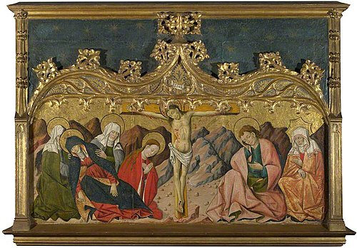 La Crucifixion, 1455, Master of Riglos