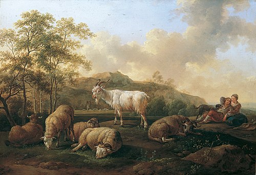 Landschaft mit weidendem Vieh, 1765, Joseph Roos