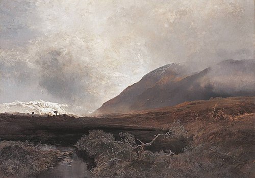 Hochmoor in Oberbayern, 1889, Joseph Wenglein