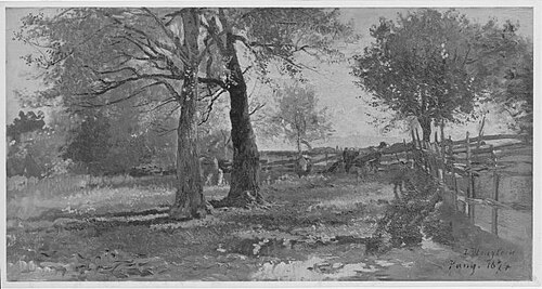 Viehweide, 1874, Joseph Wenglein
