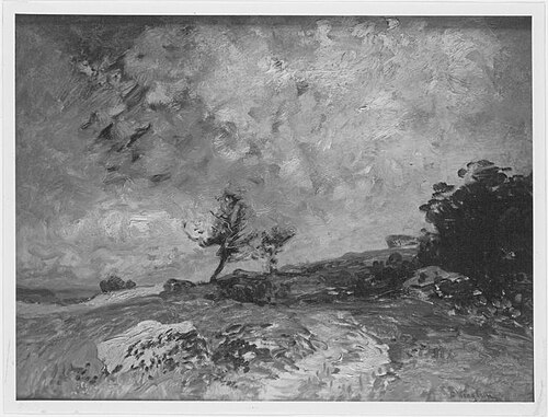 Landschaft, 1874, Joseph Wenglein