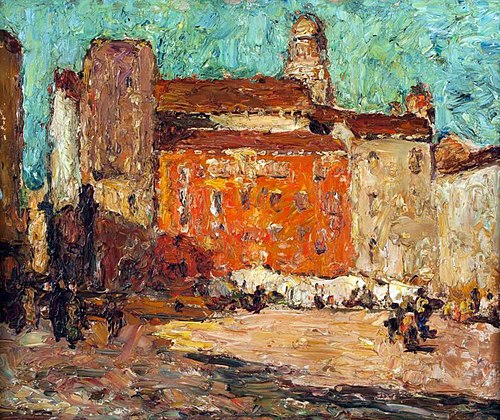 Red House, Venice, 1913, Walter Griffin
