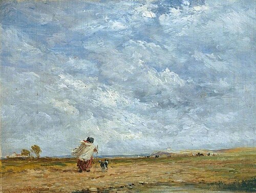 A Windy Day, 1850, David Cox Jr.