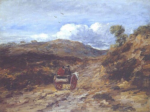Moorland Road, 1851, David Cox Jr.