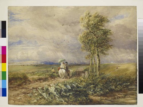 Sun, Wind and Rain, 1845, David Cox Jr.