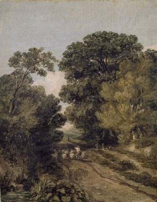 A Herefordshire Lane, , David Cox Jr.