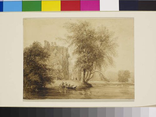 Guy's Cliff, 1826, David Cox Jr.