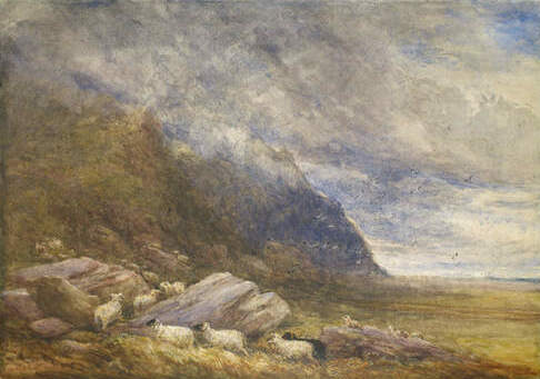 Penmaen Bach, 1852, David Cox Jr.