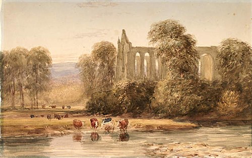 Bolton Abbey, Yorkshire, , David Cox Jr.