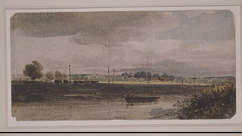 River Scene, , David Cox Jr.
