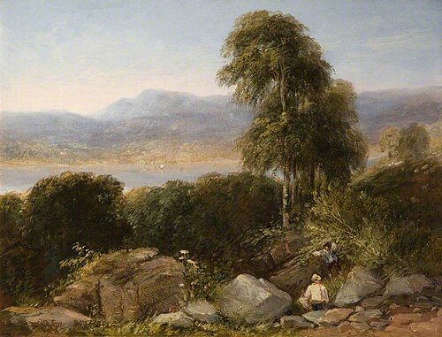 Windermere, 1844, David Cox Jr.