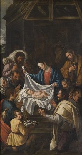 Adoración de los pastores, 1634, Juan Castillo