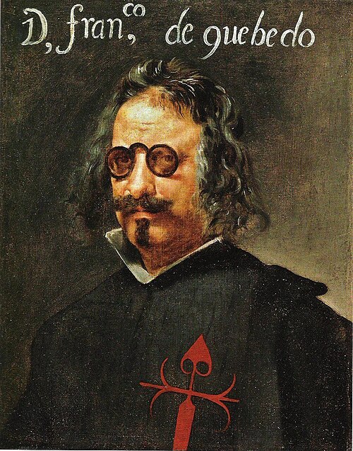 Portrait de Francisco de Quevedo, 1650, Juan van der Hamen