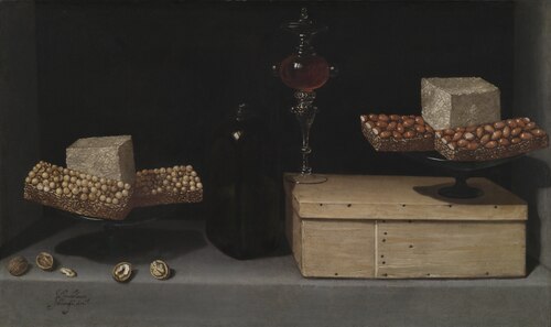 Still Life with Sweets, 1622, Juan van der Hamen
