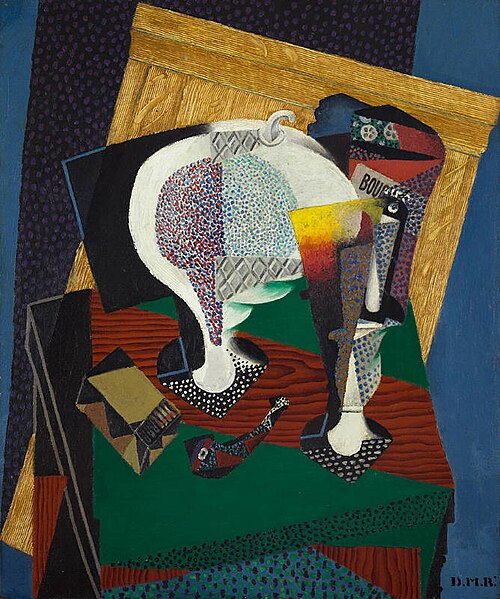 Le sucrier et les bougies (Sugar Bowl and Candles), 1915, Diego Rivera