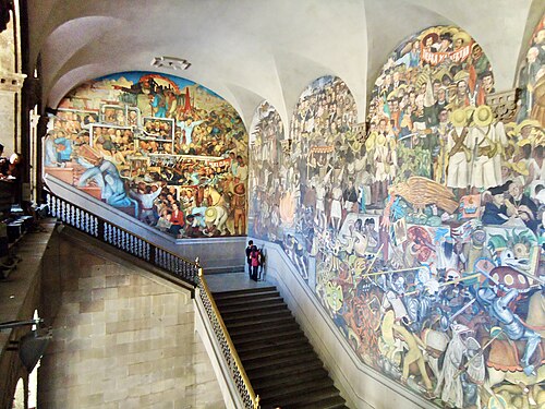 Épopée du peuple mexicain, 1929, Diego Rivera