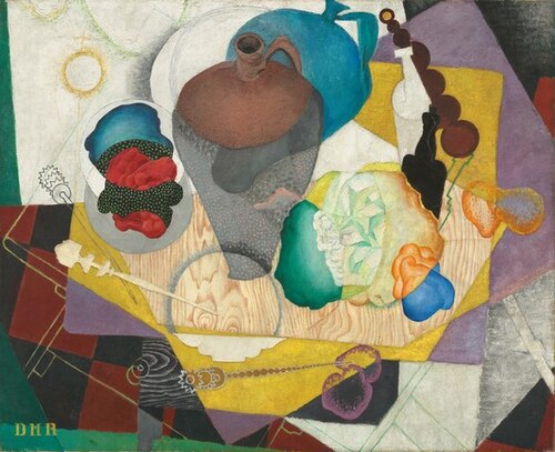 No. 9, Nature Morte Espagnole, 1915, Diego Rivera