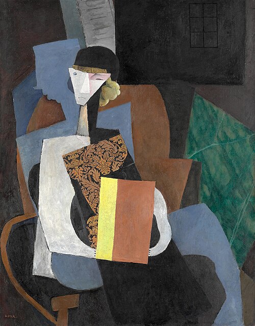 Portrait of Marevna, 1915, Diego Rivera