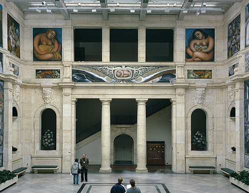 Detroit Industry: East Wall, 1932, Diego Rivera