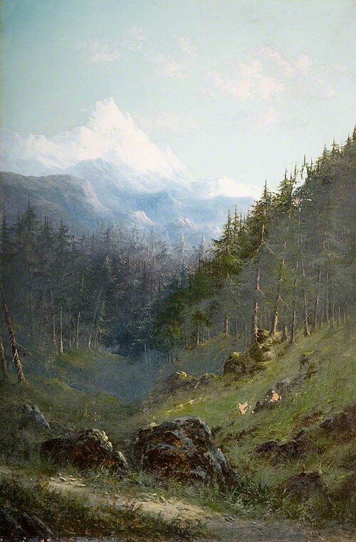 In the Valley of the Rhône, 1885, Samuel John Barnes