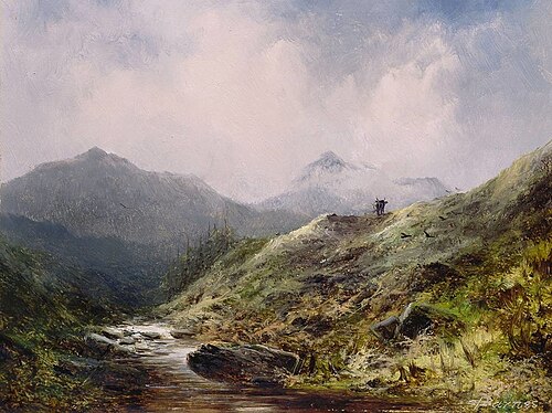 The Callater Burn, 1896, Samuel John Barnes