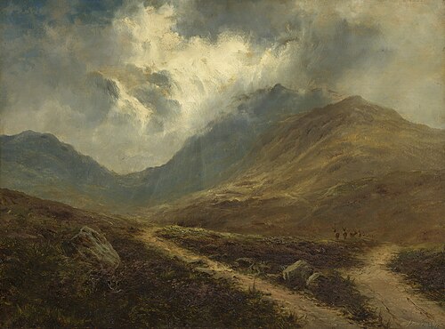 Lochnagar from the Queen's Forest, 1892, Samuel John Barnes