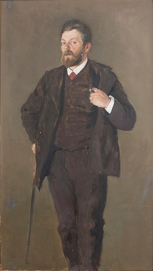 Portrait of the Businessman Albert E. Kock, 2000, Christian Eggen