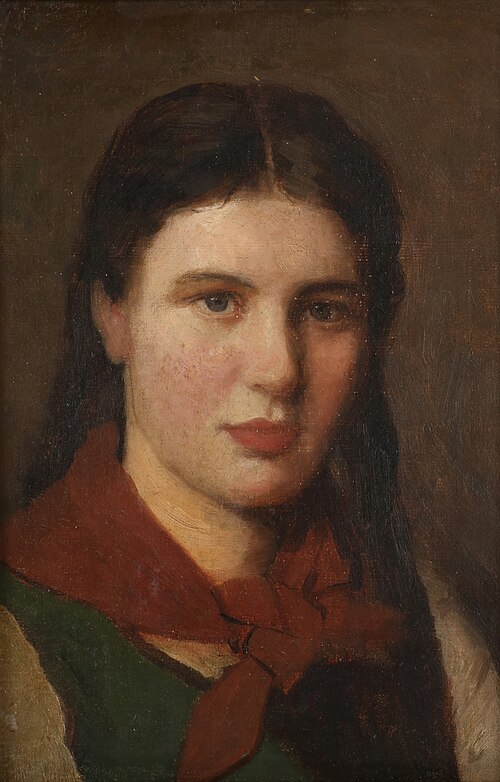 Portrait of a woman, , Jahn Ekenaes