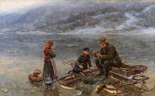 Ich fishing (1910), , Jahn Ekenaes