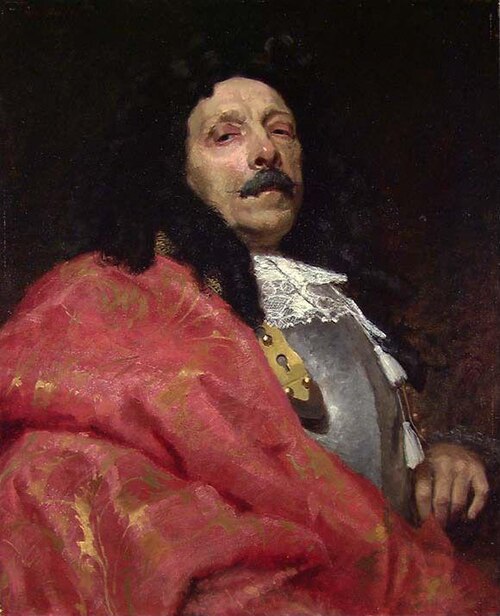 Portrait of a Man in Baroque Costume, 1874, Jahn Ekenaes