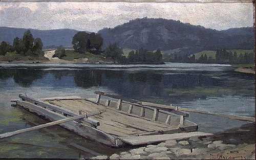 Painting, 1883, Jahn Ekenaes