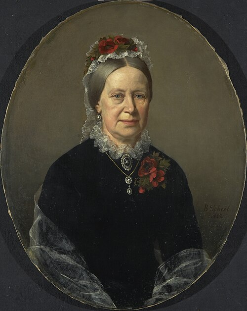 Portrait of Johanne Marianne Rosenberg, 1882, Benedicte Scheel