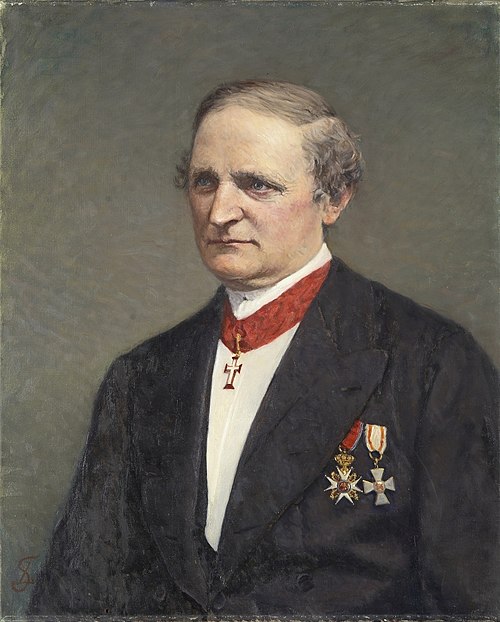 Portrait of Thorleif Schjelderup, 1915, Leis Schjelderup
