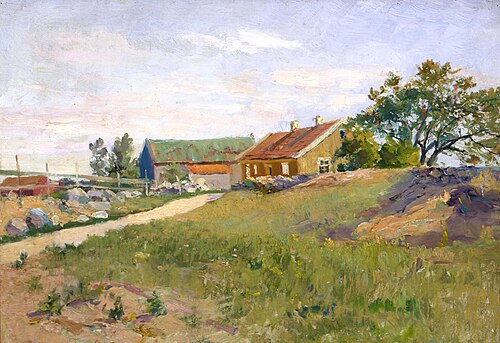 Fra Rygge, 1893, Andreas Singdahlsen