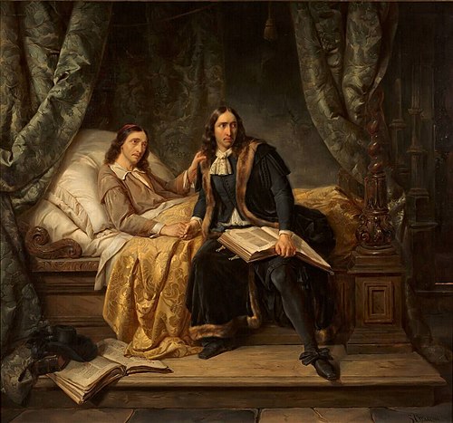 Les Frères De Witt en prison, 1843, Simon Opzoomer
