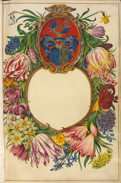 Titelblatt Moller-Florilegium (1), , Hans Simon Holtzbecker
