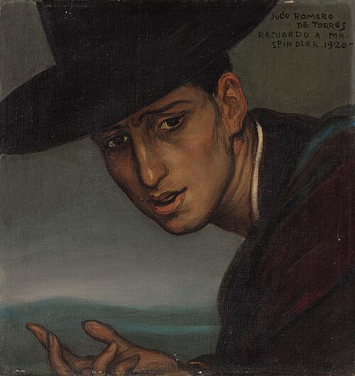 Portrait of a Rafael Romero, the artist's son, 1920, Julio Romero de Torres