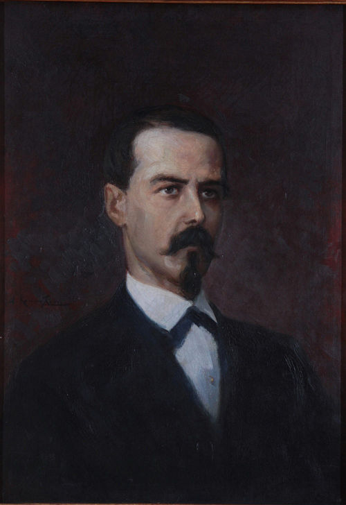 Retrato de Don Antonio Muñoz Gassín, 1900, Julio Romero de Torres