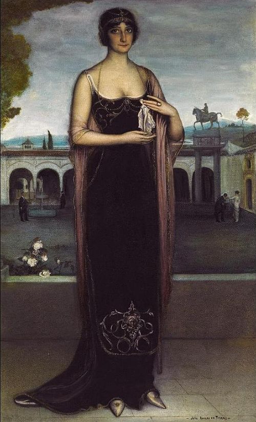 Adela Carbone, La Tanagra, 1911, Julio Romero de Torres