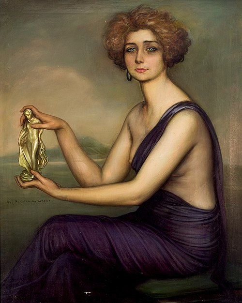Retrato de Teresa Wilms Montt, 1920, Julio Romero de Torres
