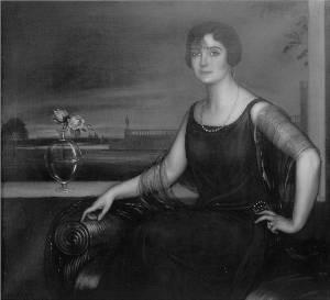 Retrato de Nidia Apaolaza, 1922, Julio Romero de Torres