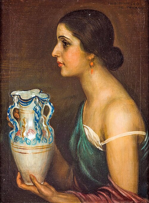 Retrato de la bailaora Conchita Triana, 1924, Julio Romero de Torres