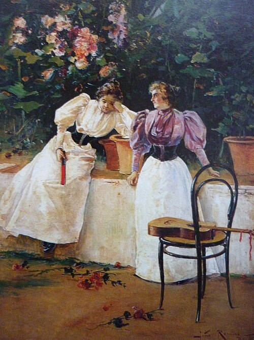 Jardín de Córdoba, 1899, Julio Romero de Torres