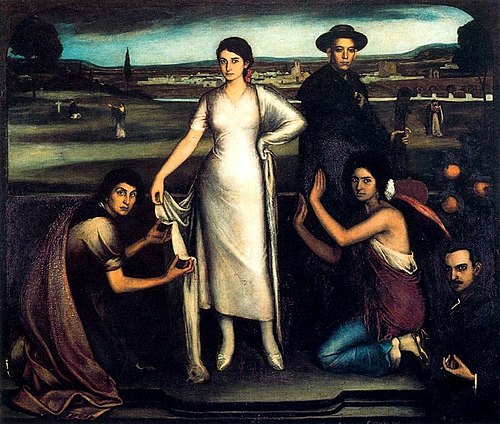 Our lady of Andalusia, 1907, Julio Romero de Torres