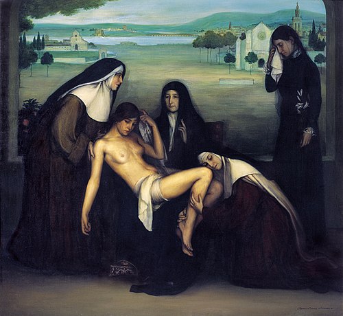 The grace, 1913, Julio Romero de Torres