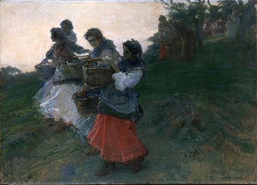 Olive Pickers, 1903, Julio Romero de Torres