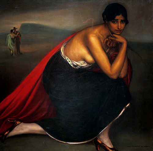 Los celos, 1917, Julio Romero de Torres