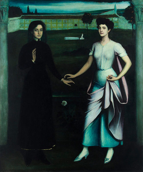 Sacred love, profane love, 1908, Julio Romero de Torres